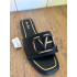 Zwarte slippers v